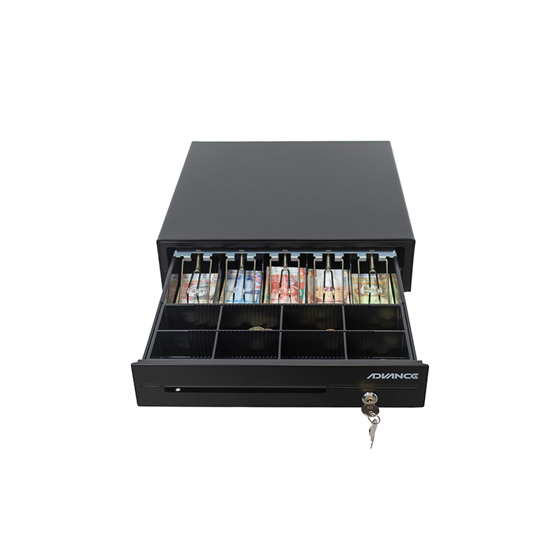 Caja Para Efectivo Advance Adv-6406, 5 Ranuras, Rj11, Negromantén El Control De
