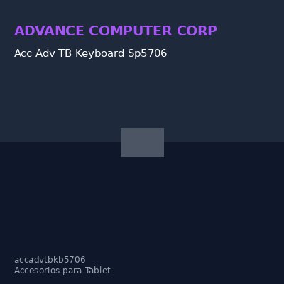 Acc Adv TB Keyboard Sp5706
