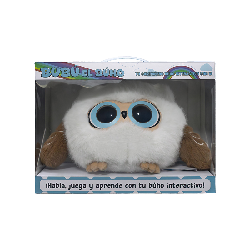 Juguete Interactivo Con Ia Bubú El Búho Chatgpt 4O, App Tuya Smart, 1200Mah, Felpa @@