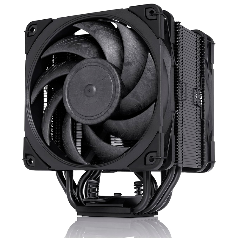 Fan-Cooler Noctua Nh-U12A Chromax.black, Dual Para CPU (120Mm/Negro/22.6 Db)El N