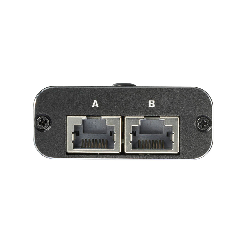 Switch Bidireccional De Red Renkforce Rf-Ew-700 De 2 Puertos 2.5G & 5G, Alimentacion