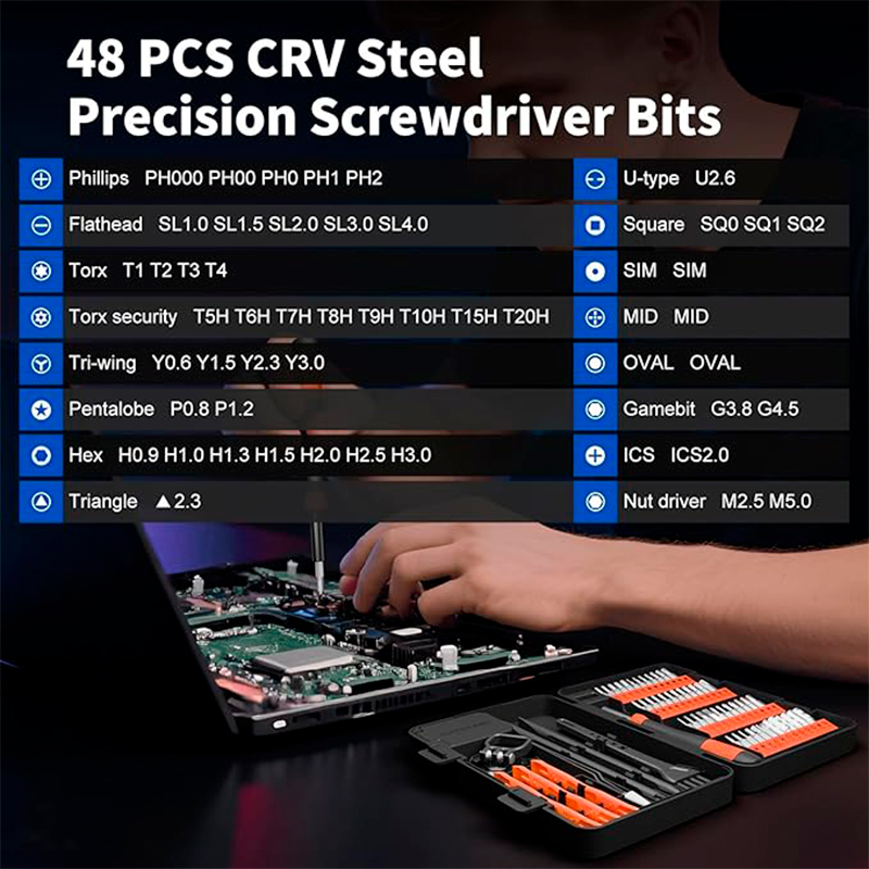 Micro Screwdriver Set 64-In-1