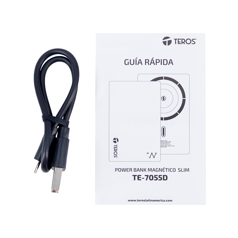 Powerbank Teros Te-7055D, 5000 Mah, (3,85 V/19.35Wh)Descubre El Powerbank Teros