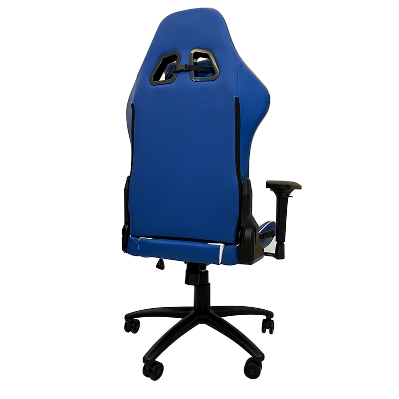 Silla Gamer Teros Te-8126B, Azul Y Blancola Silla Gamer Teros Te-8126B Ofrece Un