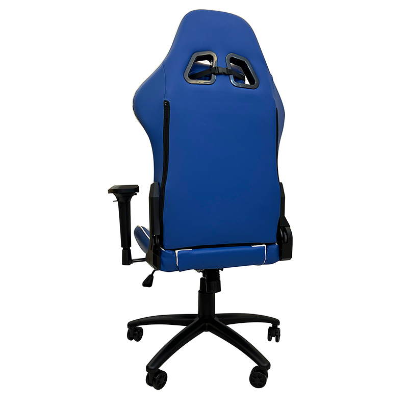Silla Gamer Teros Te-8126B, Azul Y Blancola Silla Gamer Teros Te-8126B Ofrece Un