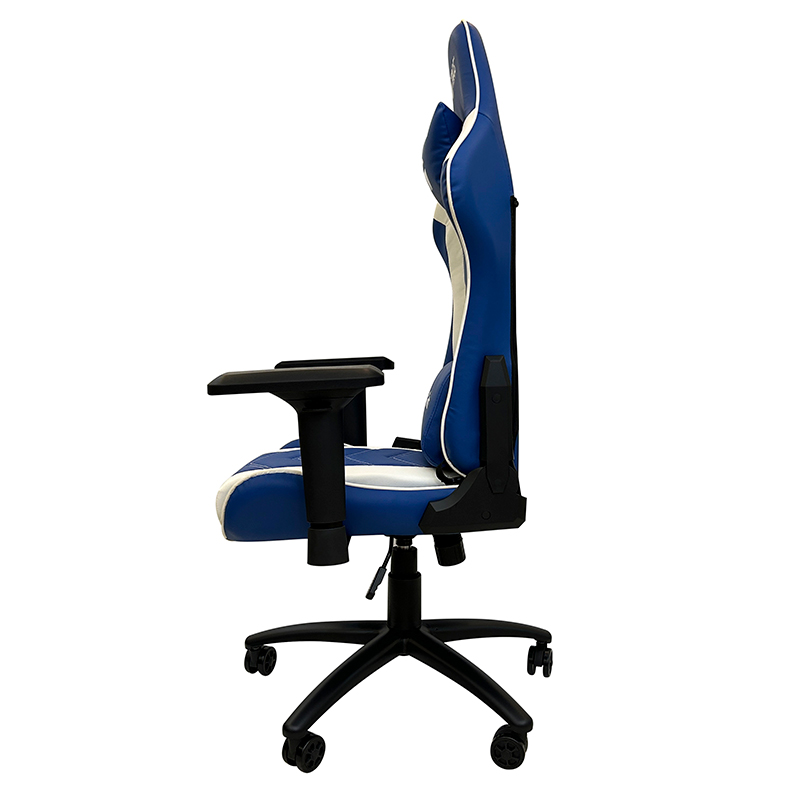 Silla Gamer Teros Te-8126B, Azul Y Blancola Silla Gamer Teros Te-8126B Ofrece Un