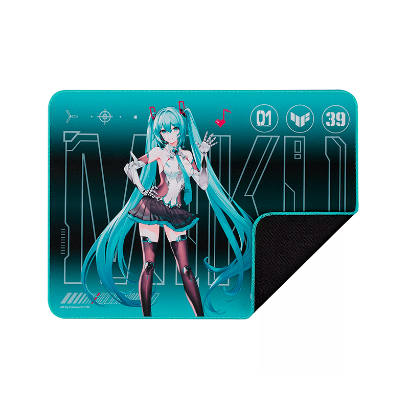 Mousepad Asus Tuf Gaming P1 Hatsune Miku Edition 90Mp04C0-Bpaa00Desliza Con Prec