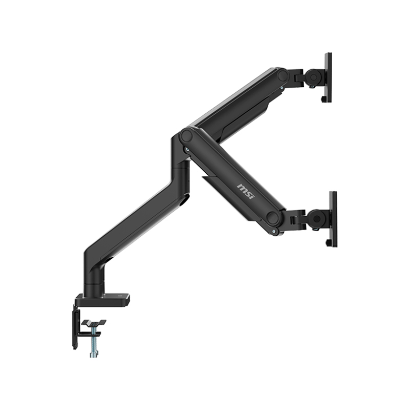 Brazo Soporte Dual Para Monitores MSI Mag Mt201D De Estructura Robusta Y Facil Montaj
