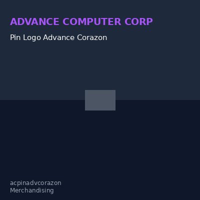 Pin Logo Advance Corazon