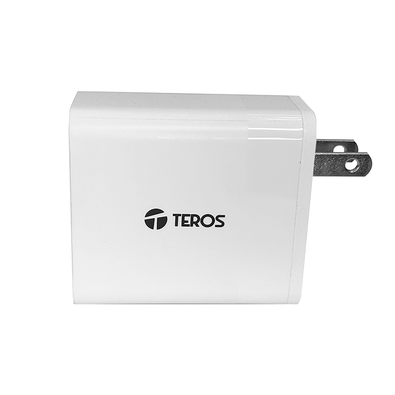 Cargador USB-A USB-C Teros Te-70207W, Gan, Pd 65W, Blancopotencia Y Eficiencia E
