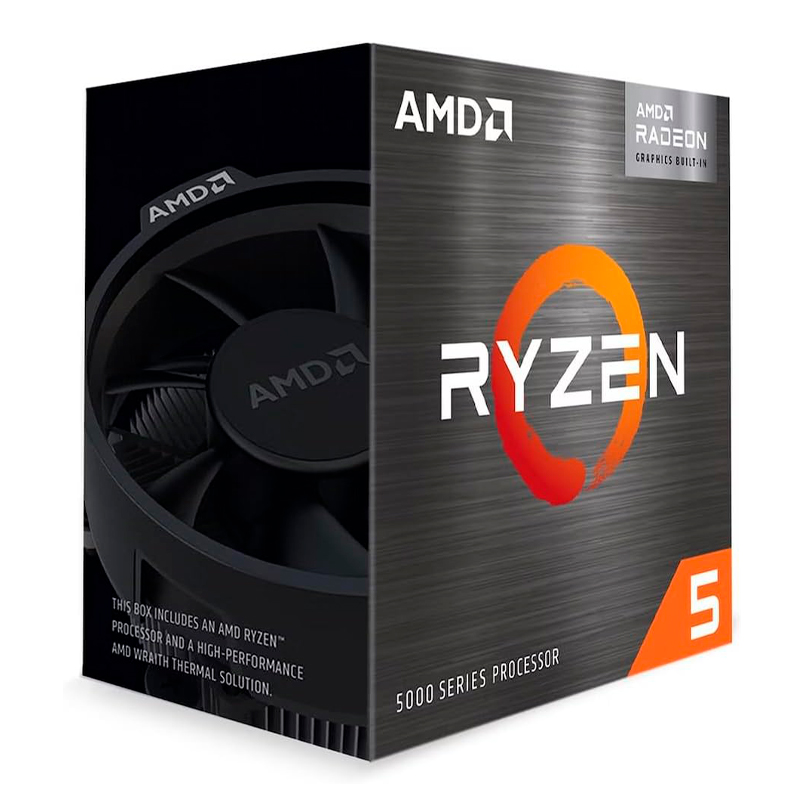Procesador AMD Ryzen 5 5600Gt, 3.60 / 4.60 Ghz, 16MB L3, 6 Core, Am4, 7Nm, 65W.i