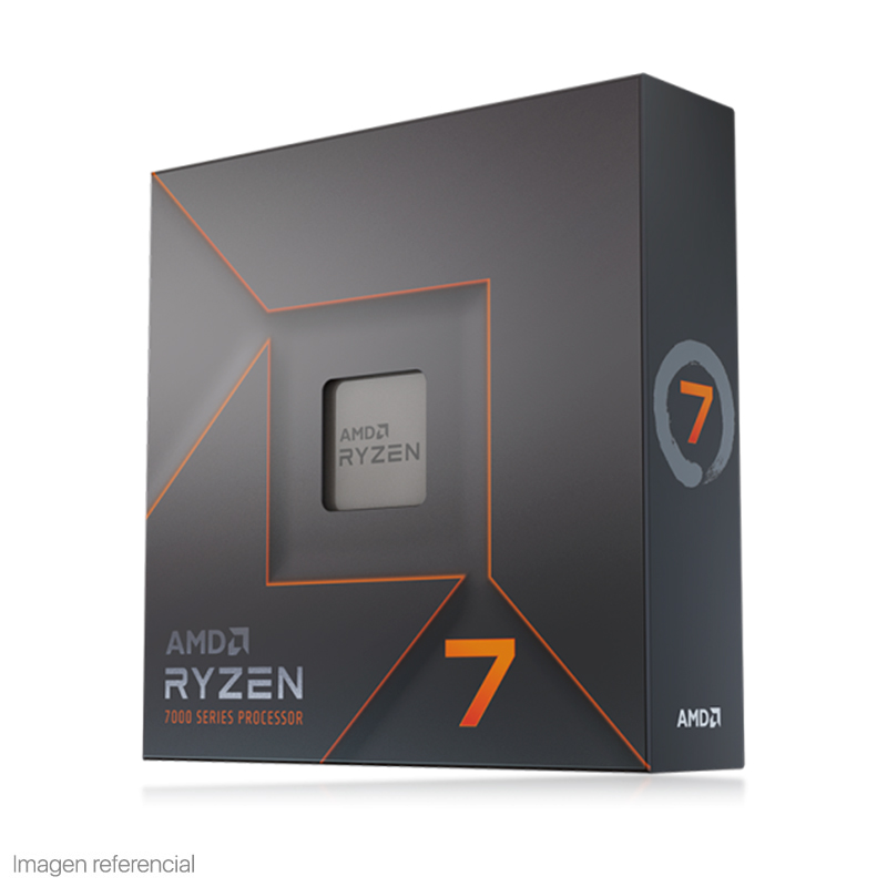 Procesador AMD Ryzen 7 7700X 4.5/5.4Ghz, 32MB L3,8-Core, Am5, 105W.integra Contr