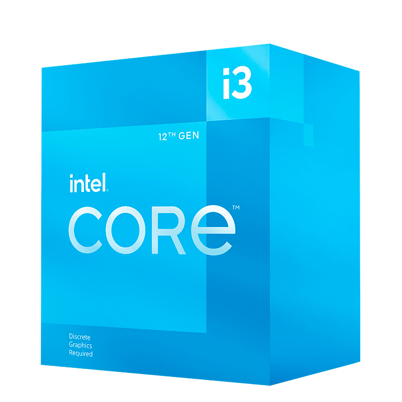 Procesador INTEL Core I3-12100F, 3.30/4.30Ghz, 12MB Smartcaché, Lga1700, INTEL 7(10Nm