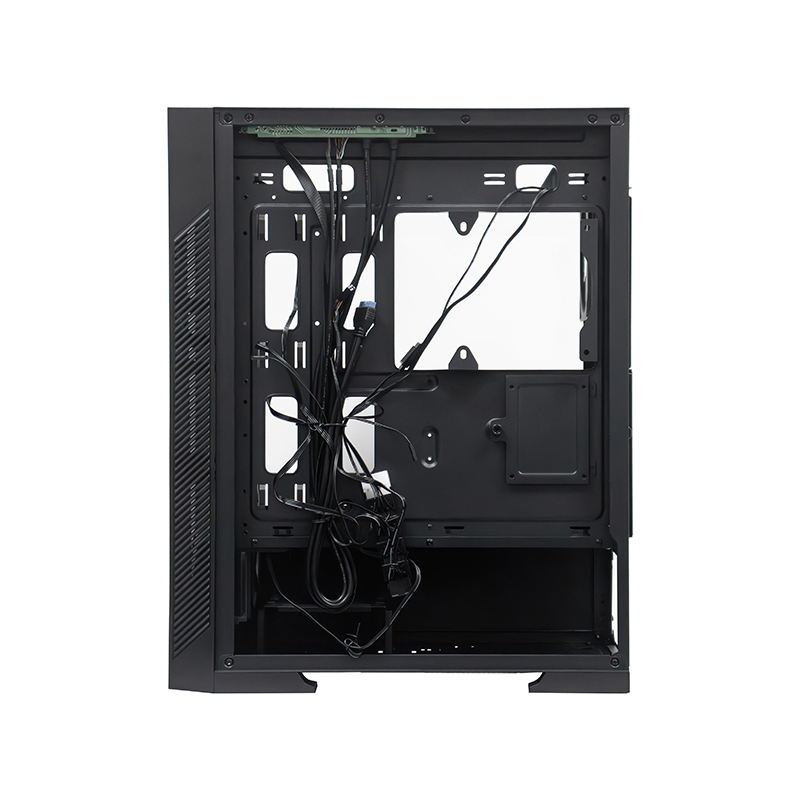 Case Sin Fuente Gamer Teros Te-1330G, Itx, M-Atx,Atx, E-Atx, 3.5 Y 2.5, Negrop