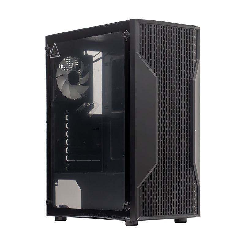 Case Sin Fuente Gamer Teros Te-1332G, Itx, M-Atx,Atx, 3.5 Y 2.5, Negropotencia
