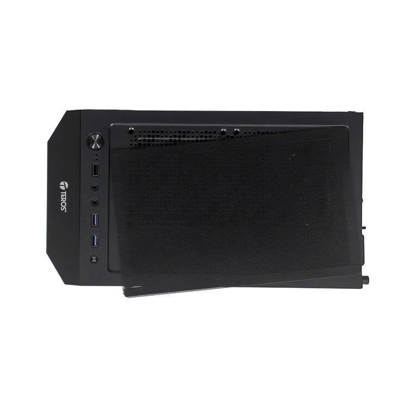 Case Sin Fuente Gamer Teros Te-1332G, Itx, M-Atx,Atx, 3.5 Y 2.5, Negropotencia