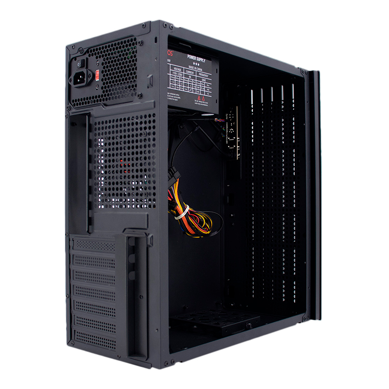 Case Teros Te-1036S, Factor De Forma Atx, 250 W, USB 3.0 / 2.0, Audio, Negro.el