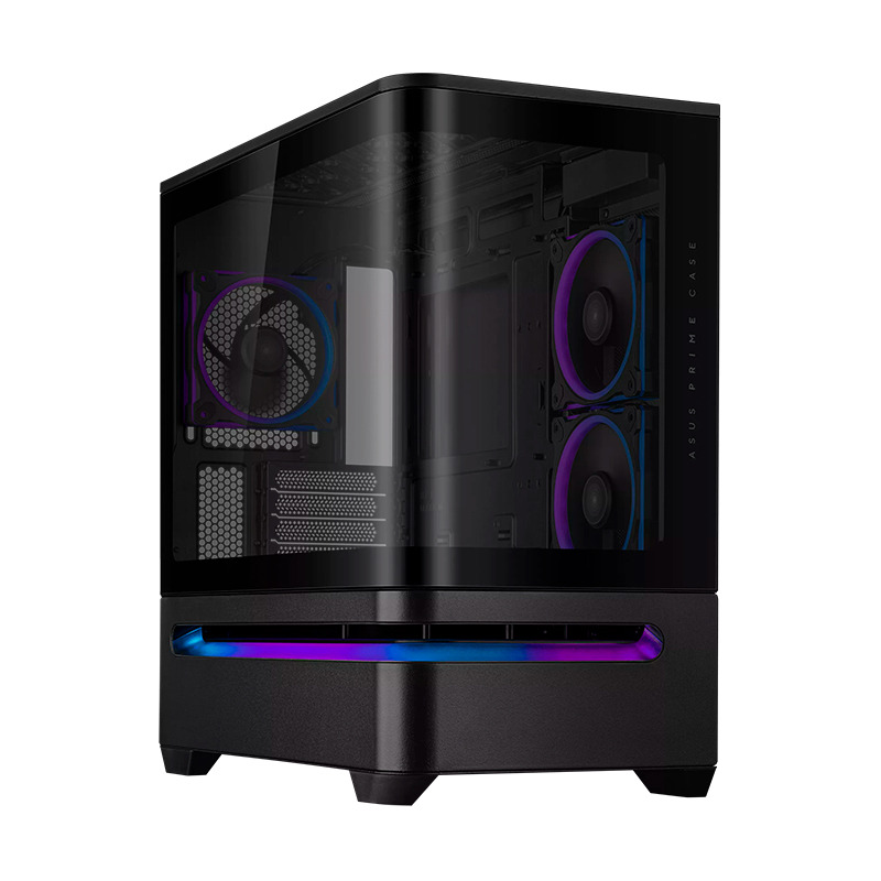 Case Asus Prime Ap202 ARGB Blackmotherboard - Factor De Forma Soportados: Micro-