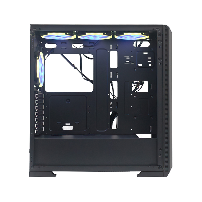 Case Gamer Teros Te1175N, Mid Tower, Negro, USB 3.0, USB 2.0, Audio.panel Latera