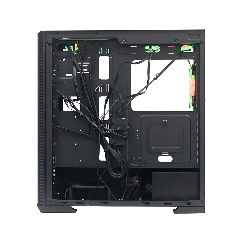 Case Gamer Teros Te1175N, Mid Tower, Negro, USB 3.0, USB 2.0, Audio.panel Latera