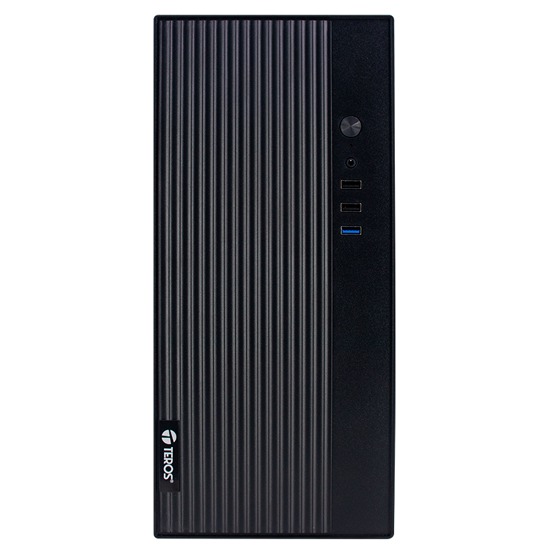 Case Teros Te-1035S, Mini Tower Atx, 250 W, USB 3.0 / 2.0, Audio Hd, Negropresen