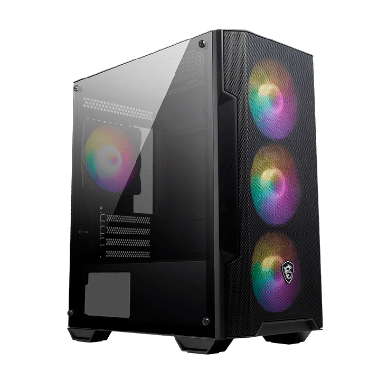 Case Con Fuente De 600W MSI Mag Forge M100A, Micro ATX Towerpuertos: 1 X USB 3.2