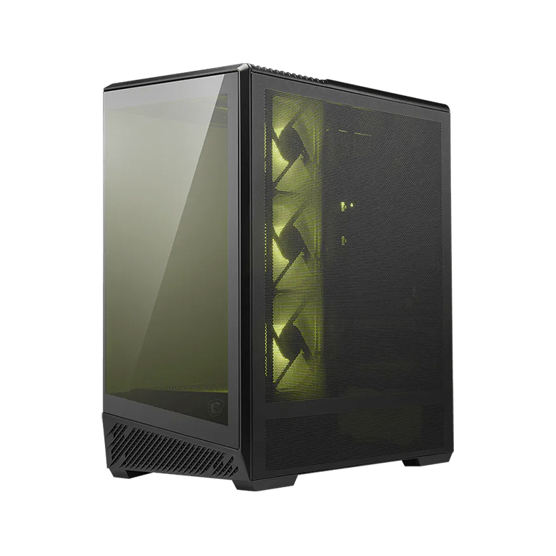 Case MSI Mag Pano 130R Pz/Black, Factor Forma: Mid-Tower, Soporta: Mini-Itx/Micro-Atx