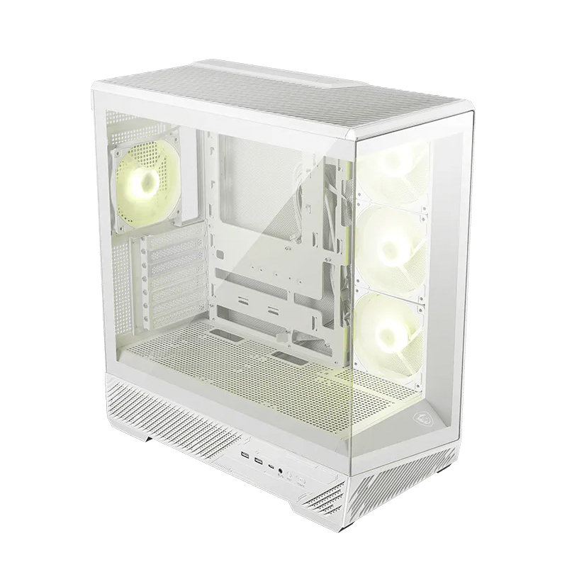 Case MSI Mag Pano 130R Pz/White, Factor Forma: Mid-Tower, Soporta: Mini-Itx/Micro-Atx