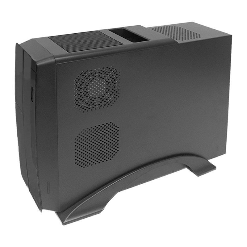 Case Teros Te-1039S, Slim, 250 W, USB 3.0 / USB 2.0, Audio Hd, Dvd, Negropresent