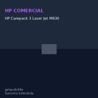 HP Carepack 3 Laser Jet M830