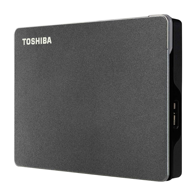 Disco Duro Externo Toshiba Portátil Canvio Gaming, 4 Tb, USB 3.0 / 2.0, Color: Negro