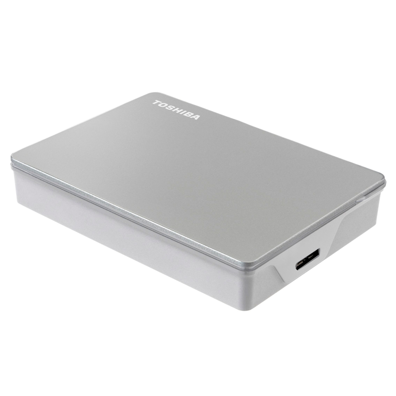 Disco Duro Externo Toshiba Portátil Canvio Flex, 4 Tb, USB 3.0 / 2.0, Color: Plata @@