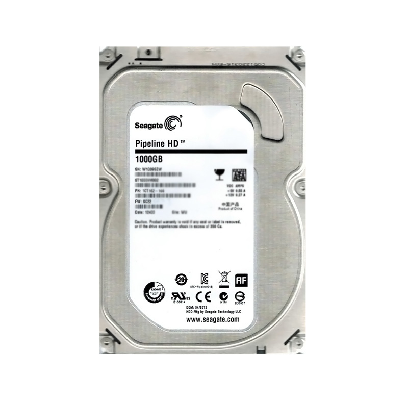 Disco Duro Seagate Pipeline Hd, 1Tb, SATA 6.0 Gb/S, 5900 Rpm, 3.5, Pull. B Pull