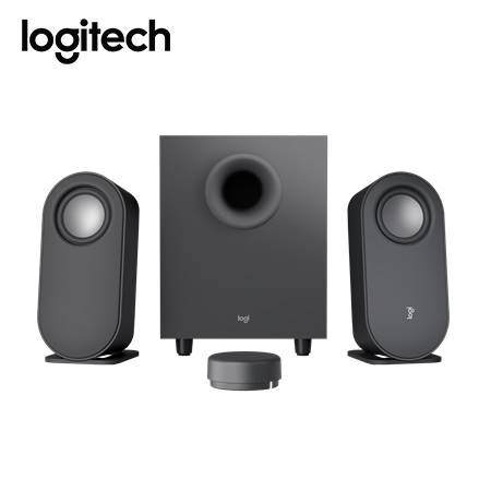 PARLANTE LOGITECH Z407 2.1 / 80W / BLUETOOTH /  BLACK (980-001348)