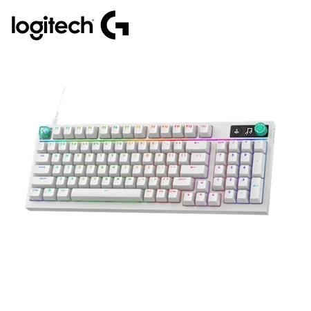 TECLADO LOGITECH G316 X 98 MECÁNICO / 8 KHZ / LIGHTSYNC RGB / WHITE (920-014226)
