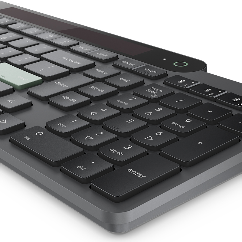 Teclado Lenovo Bluetooth Autorrecargable - Español La 171Diseñado Para Profesion