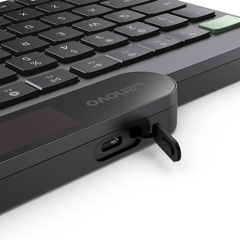 Teclado Lenovo Bluetooth Autorrecargable - Español La 171Diseñado Para Profesion