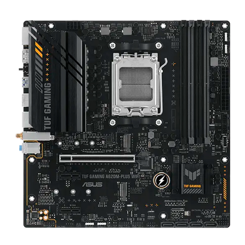 Motherboard Asus Tuf Gaming A620M-Plus Wifi, Chipset AMD B620, AMD Socket Am5, MATX @
