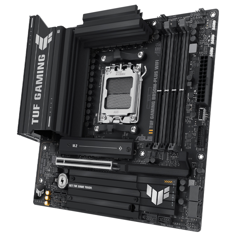 Motherboard Asus Tuf Gaming B850M-Plus Wifi, Chipset AMD B850, Socket AMD Am5, MATX @
