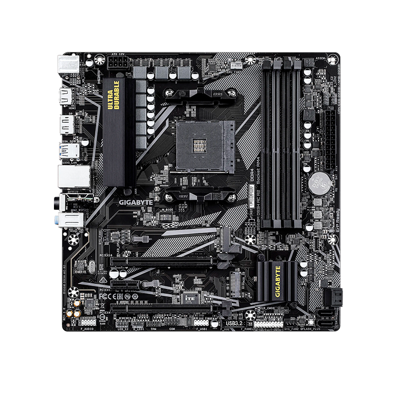 Motherboard Gigabyte B550M Ds3H Ac R2, Chipset AMD B550 Socket AMD Am4, Micro-Atx @@@
