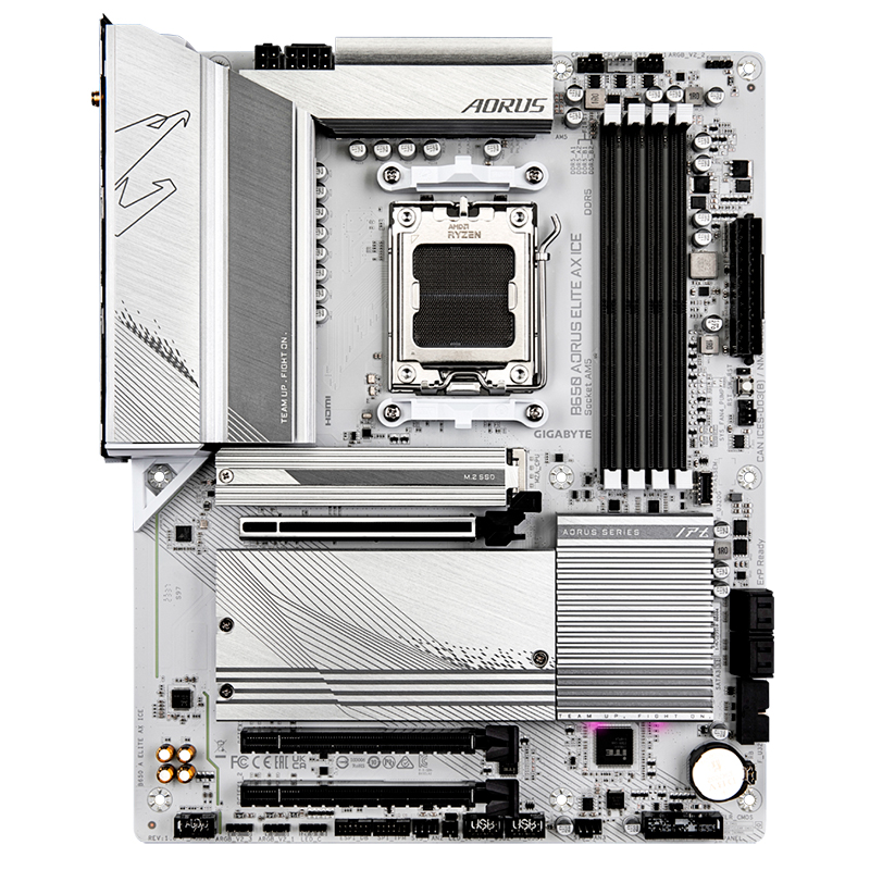 Motherboard Gigabyte B650 Aorus Elite Ax Ice, Chipset AMD B650, Socket AMD Am5, ATX @