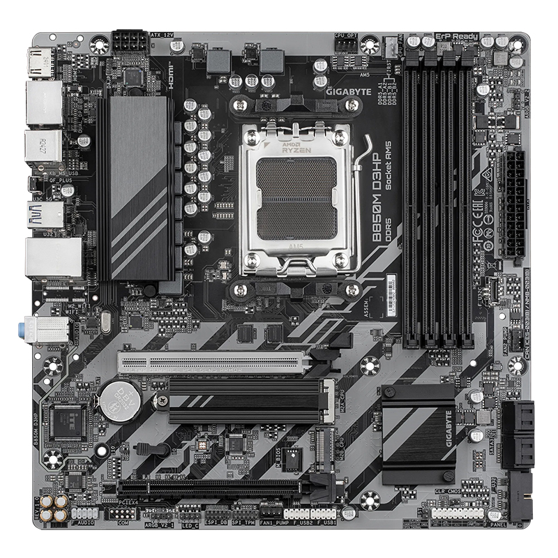 Motherboard Gigabyte B850M D3Hp, Chipset AMD B850, Socket AMD Am5, Matxsoporta P
