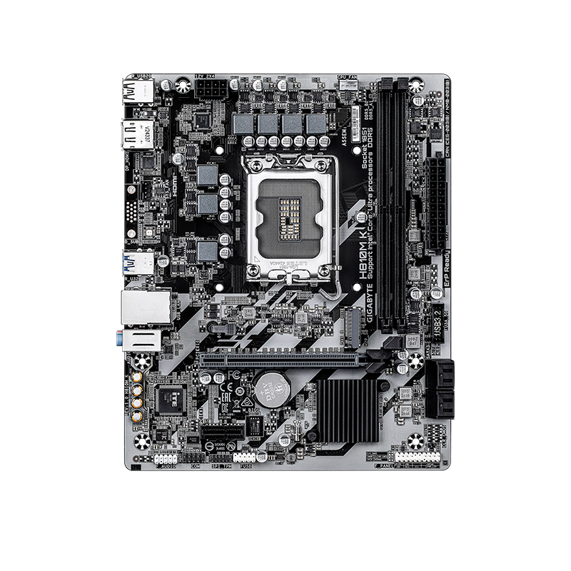 Motherboard Gigabyte H810M K, Chipset INTEL H810,Lga 1851, Micro-Atxsoporta Proc