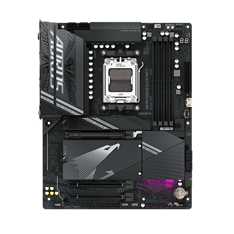 Motherboard Gigabyte X870 Aorus Elite Wifi7, Chipset AMD X870, Socket AMD Am5, ATX @@