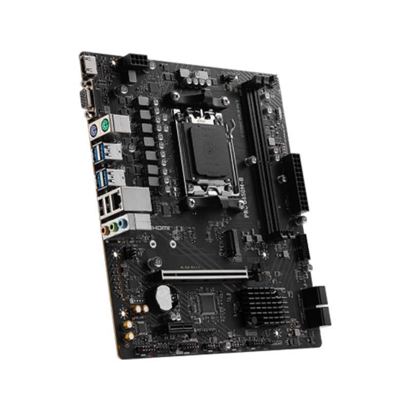 Motherboard MSI Pro B650M-B, Chipset AMD B650, Socket AMD Am5, Matxsoporta Proce