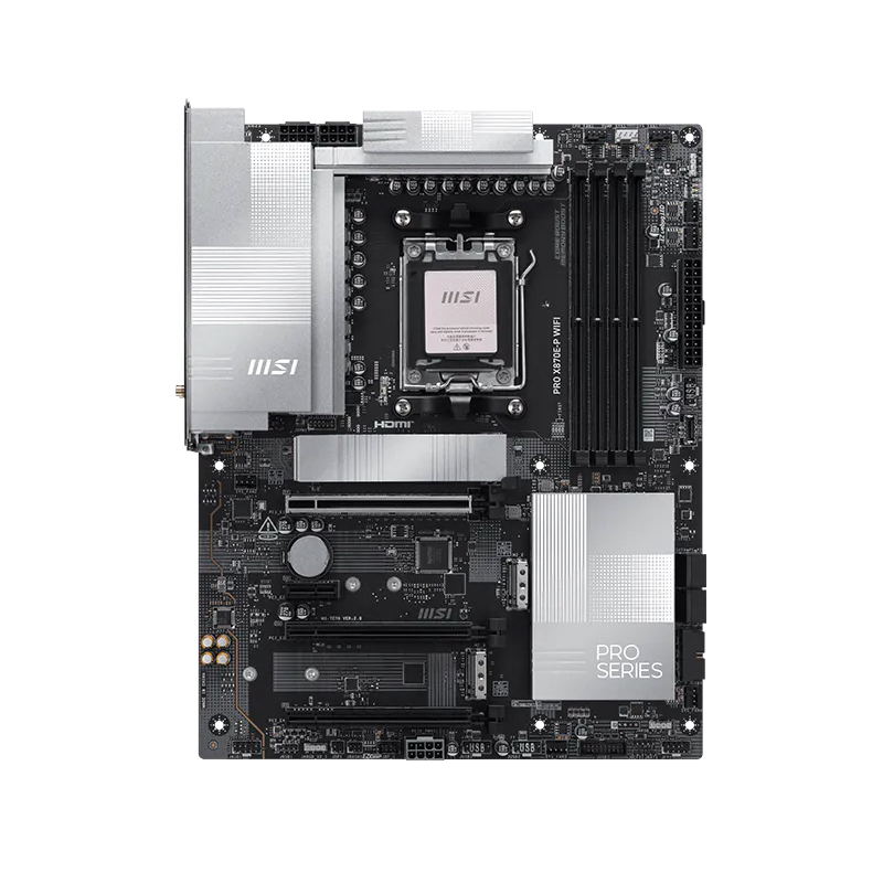 Motherboard MSI Pro X870E-P Wifi, Chipset AMD X870E, Socket AMD Am5, Atxsoporta