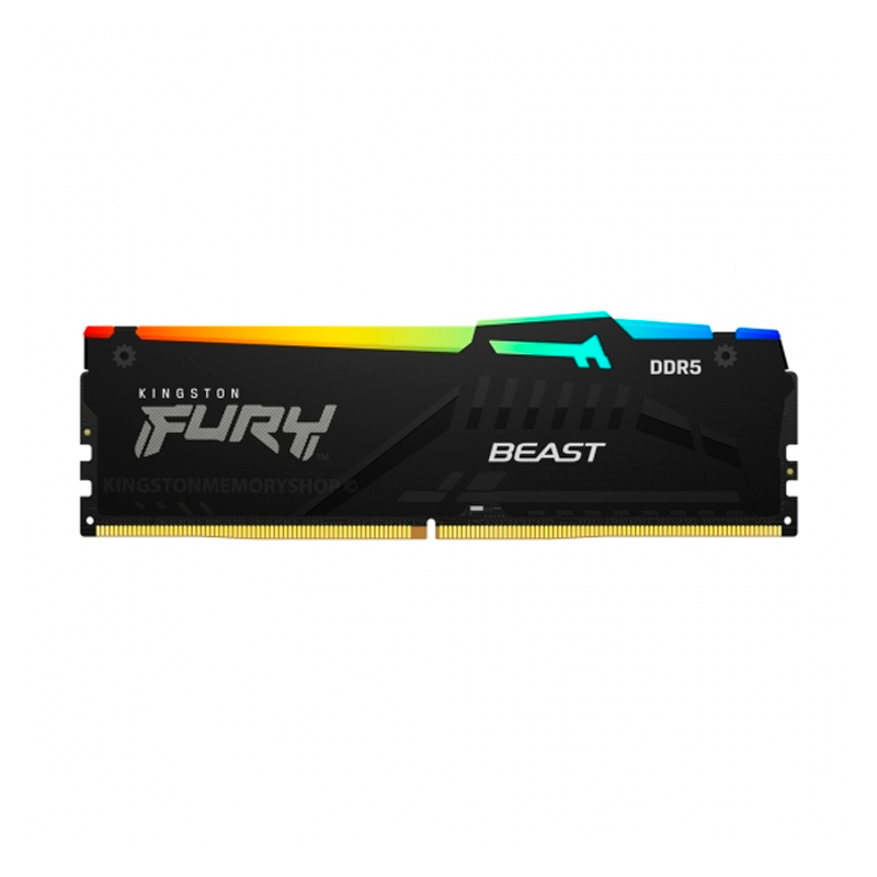 Memoria Kingston Fury Beast 16GB Ddr5-5600Mt/S Pc5-44800 Cl40, 1.25V, 288-Pin, Xmp 3.