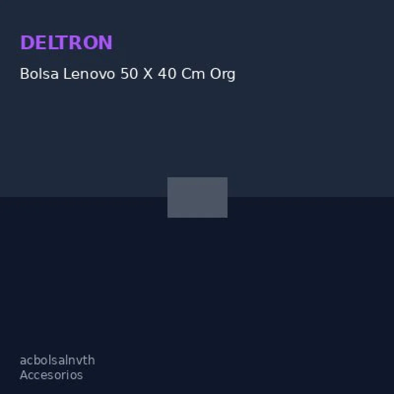 Bolsa Lenovo 50 X 40 Cm Org
