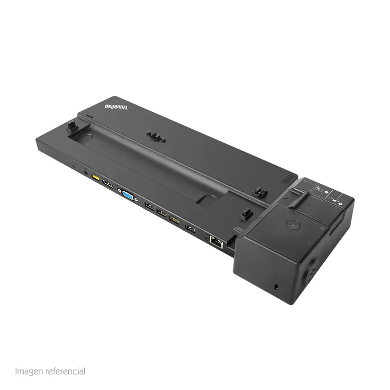 Estación De Acoplamiento Lenovo 40Ag0090Us, VGA /Dp / Dvi-D/ USB / 3.5MM / Lan.