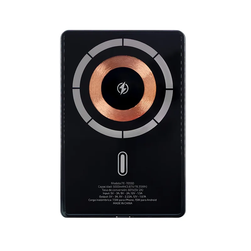 Powerbank Teros Te-7055D, 5000 Mah, (3,85 V/19.35Wh)Descubre El Powerbank Teros